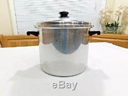 Saladmaster T304s 10 Quart Roaster Stock Pot & Vapo LID 5 Ply Waterless Cookware