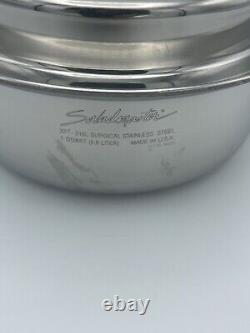 Saladmaster XP7 -316 Surgical Stainless Steel 1 Quart Pot Lid with Handle