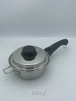 Saladmaster XP7 -316 Surgical Stainless Steel 1 Quart Pot Lid with Handle