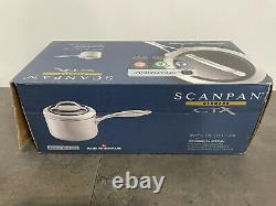 Scanpan CTX Saucepan with Lid, 2 Quart NEW