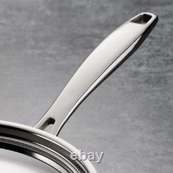 Signature 3-Quart Stainless Steel Saute Pan Induction-Ready & Dishwasher-Safe