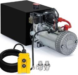 Stainless Steel 10 Quart Electric Hydraulic Pump 3200PSI for Compact Machinery