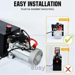 Stainless Steel 10 Quart Electric Hydraulic Pump 3200PSI for Compact Machinery
