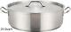 Stainless Steel 25 Quart Brasier With Cover, New