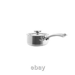 Stainless Steel 3. Clad Tri-Ply Cookware, 1 quart Sauce