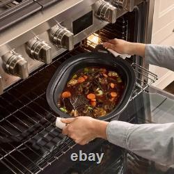 Stainless Steel Digital Slow Cooker Nonstick Ceramic Coating 7 quart New Sale Stainless Steel Digital Slow Cooker Nonstick Ceramic Coating 7 quart New Sale