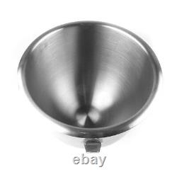 Stainless Steel Mixer Bowl, 10 Quart, for Hobart 10-Quart Mixer