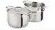 Stainless Steel Pasta Pot And Insert Cookware, 6-quart, Silver. 