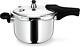 Stainless Steel Pressure Cooker, 4 Quart Induction Compatible Thickened Pressur