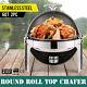 Stainless Steel Round Roll Top Chafer 6 Quart Chafing Dish Set Of 2