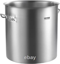 Stainless Steel Stockpot, 53 Quart Large Cooking Pots, Cookware Sauce Pot With