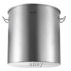 Stainless Steel Stockpot 84 Quart Large Cooking Pots Cookware Sauce Pot