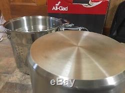 Stainless Steel Stockpot Cookware, 12 Quart All Clad Stock Pot