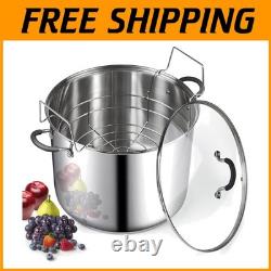 Stainless Steel Water Bath Canner 20 Quart
