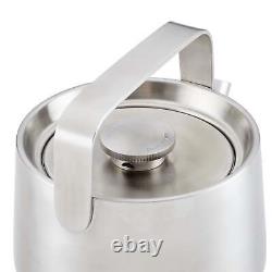 Stainless Steel Whistling Teakettle, 1.9 Quart, Brushed Stainless Steel