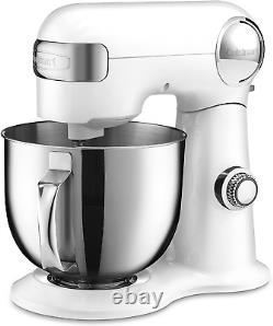 Stand Mixer, 12 Speed, 5.5 Quart Stainless Steel Bowl, Chef'S Whisk, Mixing Padd