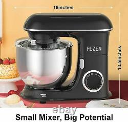 Stand Mixer, 7.5 Quart Electric Mixer 6 Speed 660W Tilt-Head Kitchen Food Mixers