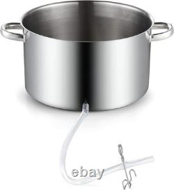 Steam Juicer Pot 11 Quart Stainless Steel Steam Canner for Fruit & Vegetabl