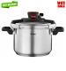 T-fal Clipso Stainless Steel Pressure Cooker 6.3 Quart Induction Cookware