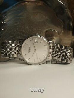 Tissot T870/970 Men's Quart Wrist Watch In Silver Swiss Made / Au Stock