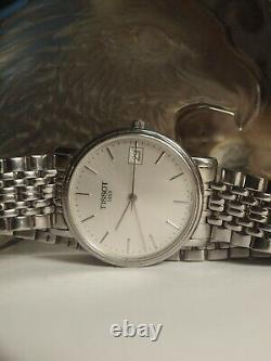 Tissot T870/970 Men's Quart Wrist Watch In Silver Swiss Made / Au Stock