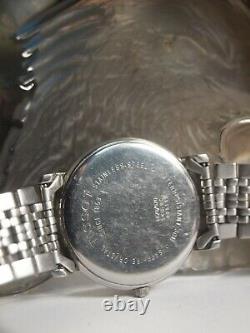 Tissot T870/970 Men's Quart Wrist Watch In Silver Swiss Made / Au Stock