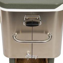 Tommy Bahama 100 Quart Stainless Steel Cooler