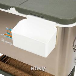 Tommy Bahama 100 Quart Stainless Steel Cooler