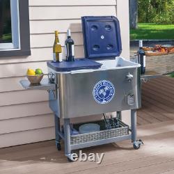Tommy Bahama 100-quart Stainless Steel Rolling Cooler