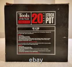 Tools Of The Trade Stainless Steel 20-Quart Stock Pot with Glass Lid HF40720