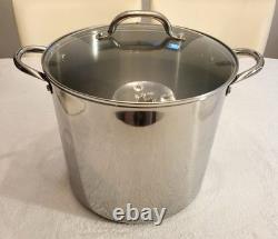 Tools Of The Trade Stainless Steel 20-Quart Stock Pot with Glass Lid HF40720