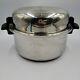 Townecraft 6 Quart Stock Pot Chefs Ware Dome Lid Stainless Steel 3-ply 566t Read