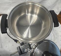 Townecraft Liquid Core 5-Quart Electric Cooker Stainless Steel