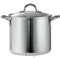 Tramontina 12-Quart Covered Stainless Steel Stock Pot