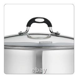 Tramontina 22 Quart Stainless Steel Covered Stock Pot
