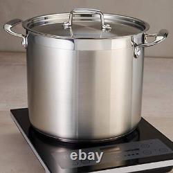 Tramontina 24-Quart Covered Stainless Steel Stock Pot