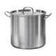 Tramontina 24-quart Stainless Steel Stock Pot Lid, Nsf-certified, Extra Large