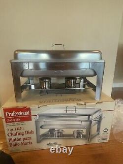 Tramontina 9 Quart Chafing Dish Premium Pro 18/10 Stainless Steel