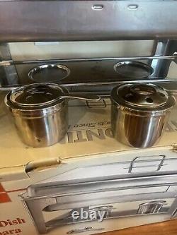 Tramontina 9 Quart Chafing Dish Premium Pro 18/10 Stainless Steel