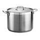 Tramontina Covered Stock Pot Gourmet Stainless Steel 16-quart 80120/001ds