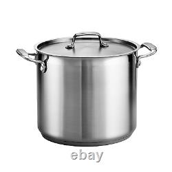 Tramontina Gourmet 20-Quart Covered Stainless Steel Stock Pot