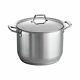 Tramontina Prima Covered Stock Pot Stainless Steel 16 Quart 80101/017ds