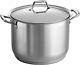 Tramontina Prima Covered Stock Pot Stainless Steel 16 Quart, 80101/017ds