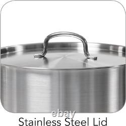 Tramontina Pro-Line Stainless Steel 24-Quart Stock 24 Quarts