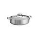 Tramontina Tri-ply Clad Stainless Steel 6-quart Braiser Pan With Lid, Inducti