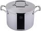 Tri-ply Stainless Steel 8-quart Stock Pot With Lid, Induction-ready, Dishwasher