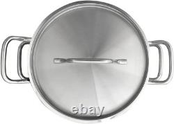 TrueCraftware-16 Quart Stainless Steel Double 16 Quarts