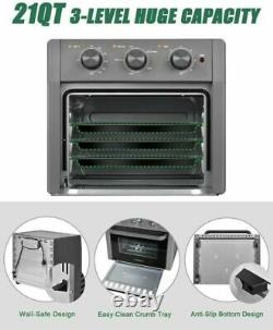 US 5in1 Air Fryer Toaster Oven 21 Quart Countertop Convection Oven with Air Fry