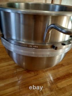 USA 30 Qt Quart Stainless Steel Mixing Bowl for Hobart Commercial Mixers Bakery