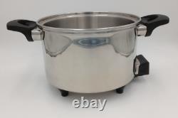 USED Hammer Stahl Cutlery 5-Quart Oil Core Electric Slow Cooker